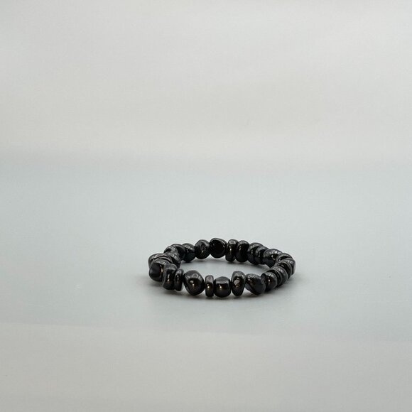 Authentic Shungite Elastic Bracelet - Picture 3 of 5